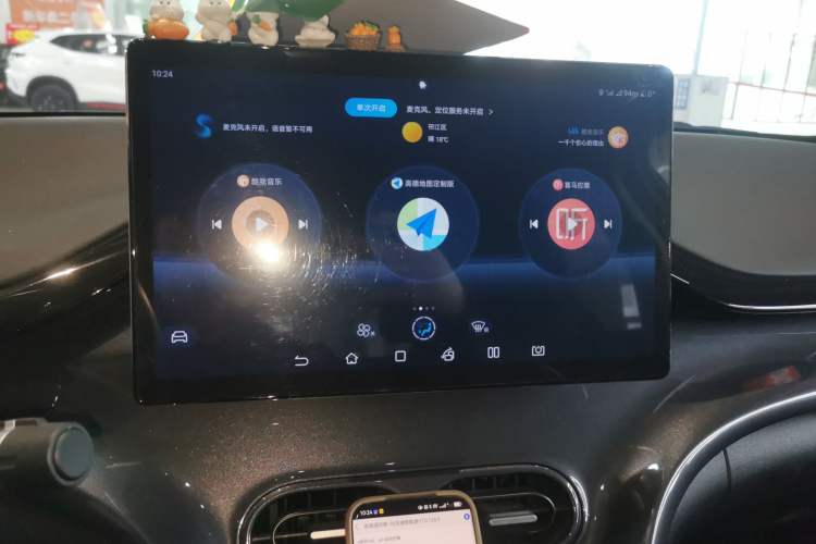 Used BYD e2 2024 Honor Edition Luxury Model Audio And AC Panel