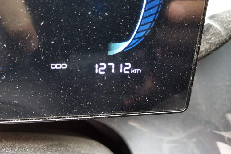 Used BYD e2 2024 Honor Edition Luxury Model Odometer Close Up