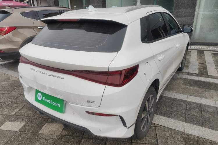 Used BYD e2 2024 Honor Edition Luxury Model Rear Right 45 Deg