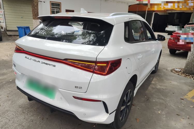 Used BYD e2 2024 Honor Edition Luxury Model Rear Right 45 Deg