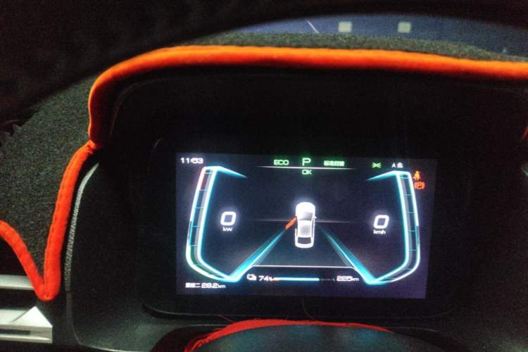 Used BYD e3 2020 Standard Range Version Smart & Comfortable Model Instrument Cluster