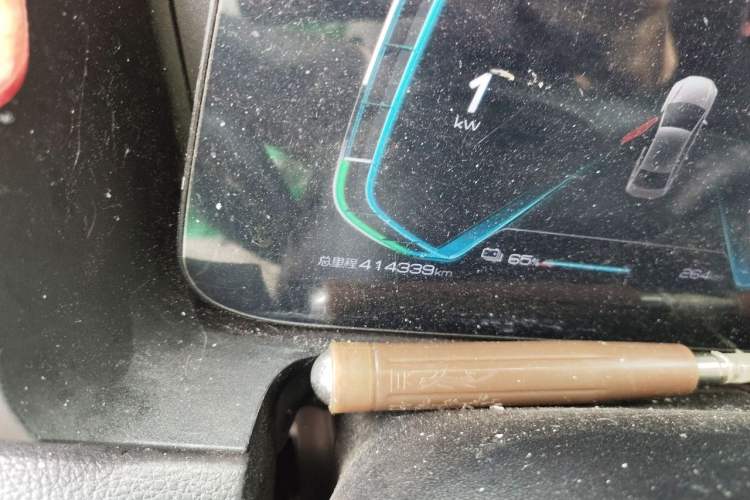 Used BYD e3 2020 400 Travel Edition Odometer Close Up