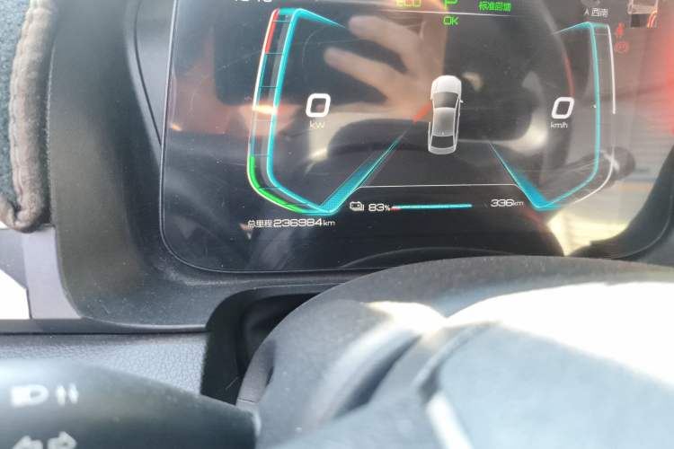 Used BYD e3 2021 Lingchang Edition Odometer Close Up