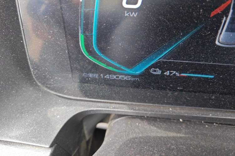 Used BYD e3 2021 Lingchang Edition Odometer Close Up
