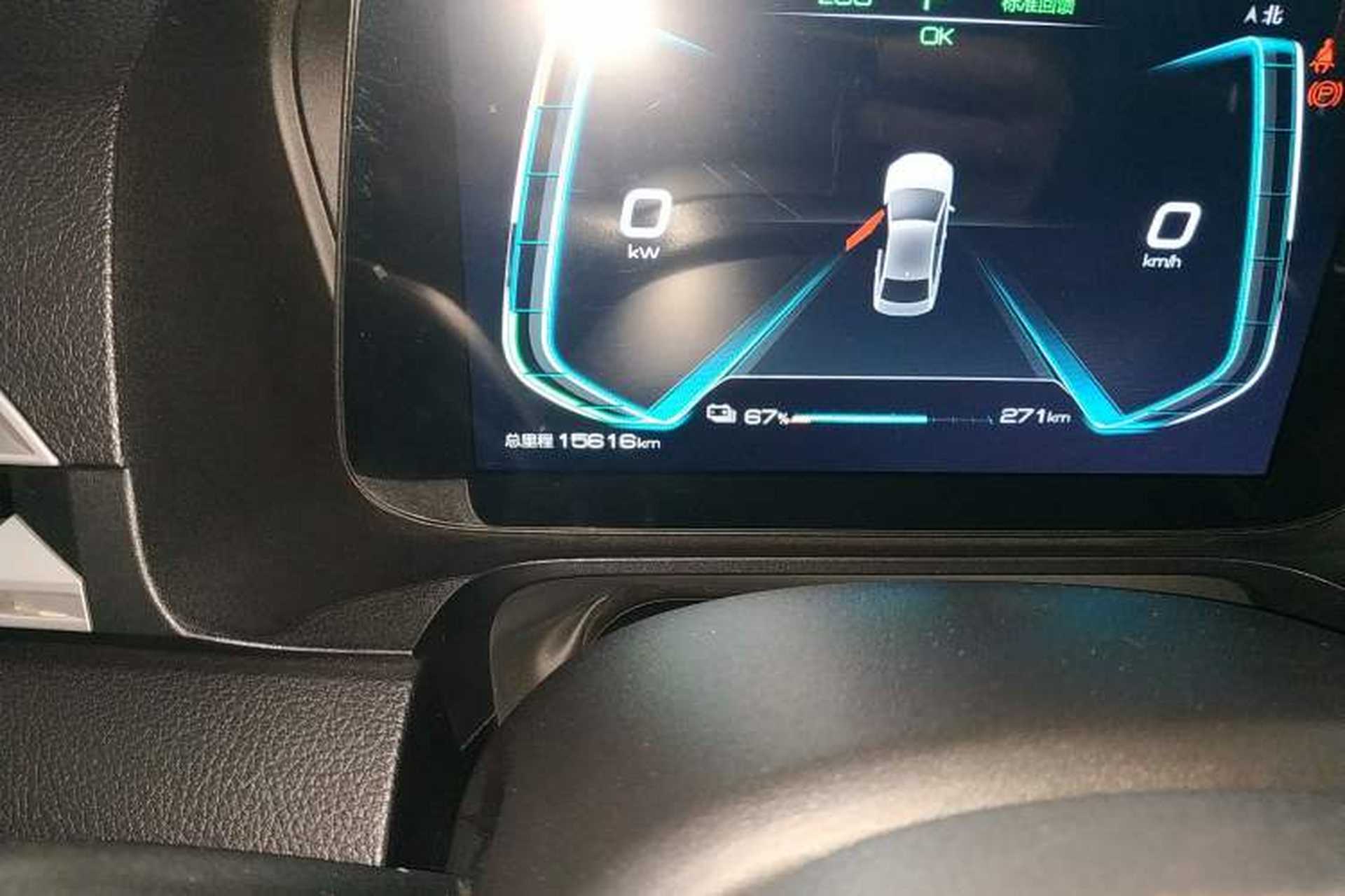 Used BYD e3 2021 Lingchang Edition Odometer Close Up
