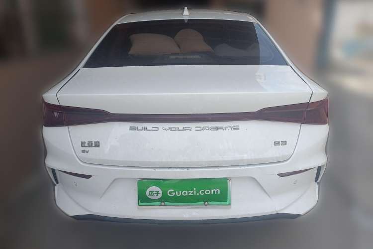 Used BYD e3 2021 Upgraded Model Extended-Range Version Luxury Edition Rear