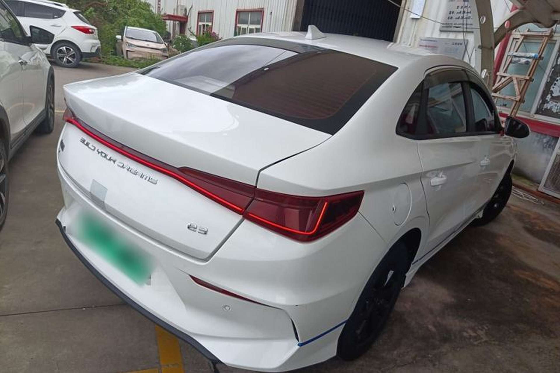 Used BYD e3 2021 Lingchang Edition Rear Right 45 Deg