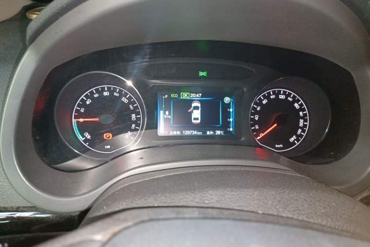 Used BYD e5 2016 300 Luxury Edition Odometer Close Up