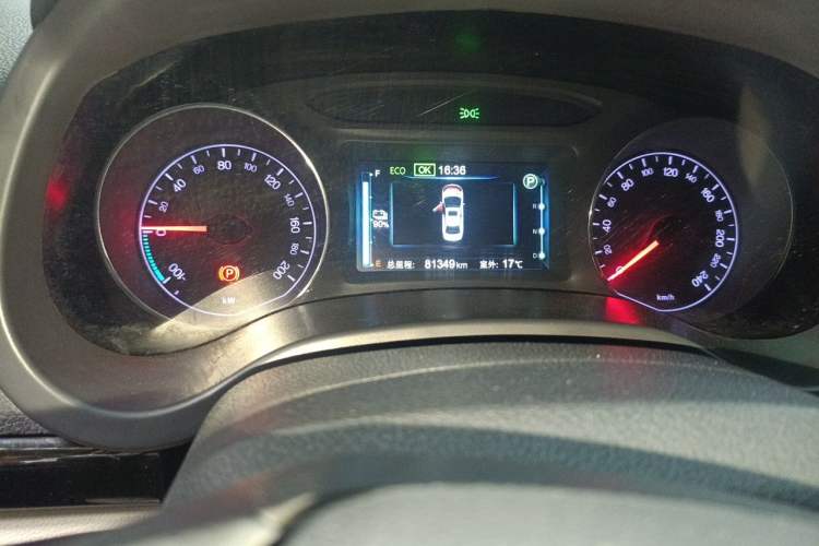 Used BYD e5 2017 300 Prestige Edition Odometer Close Up