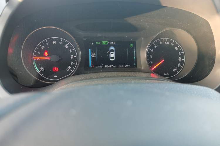Used BYD e5 2017 300 Prestige Edition Odometer Close Up