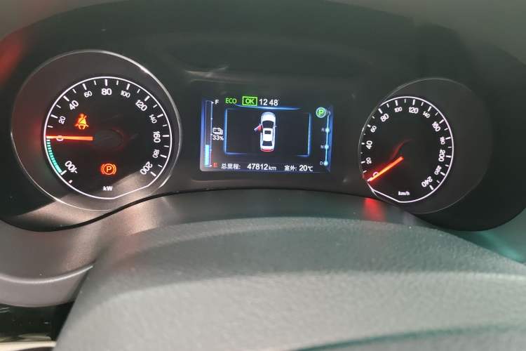 Used BYD e5 2017 300 Prestige Edition Odometer Close Up