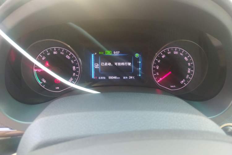 Used BYD e5 2017 300 Prestige Edition Odometer Close Up