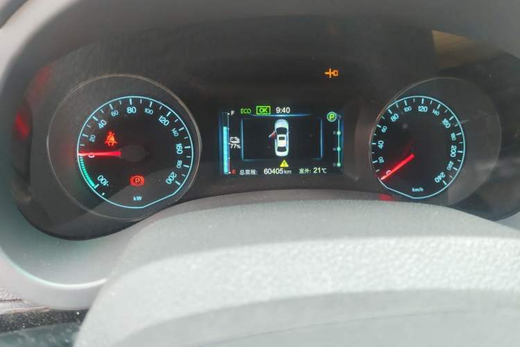 Used BYD e5 2017 300 Prestige Edition Odometer Close Up