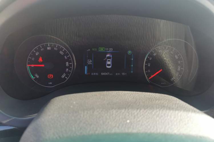 Used BYD e5 2017 300 Prestige Edition Odometer Close Up