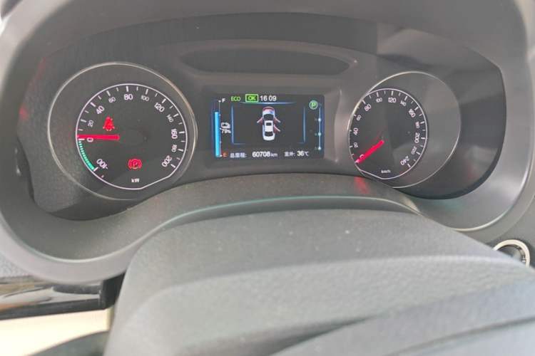 Used BYD e5 2017 300 Prestige Edition Odometer Close Up
