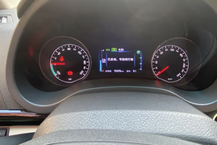Used BYD e5 2017 300 Prestige Edition Odometer Close Up