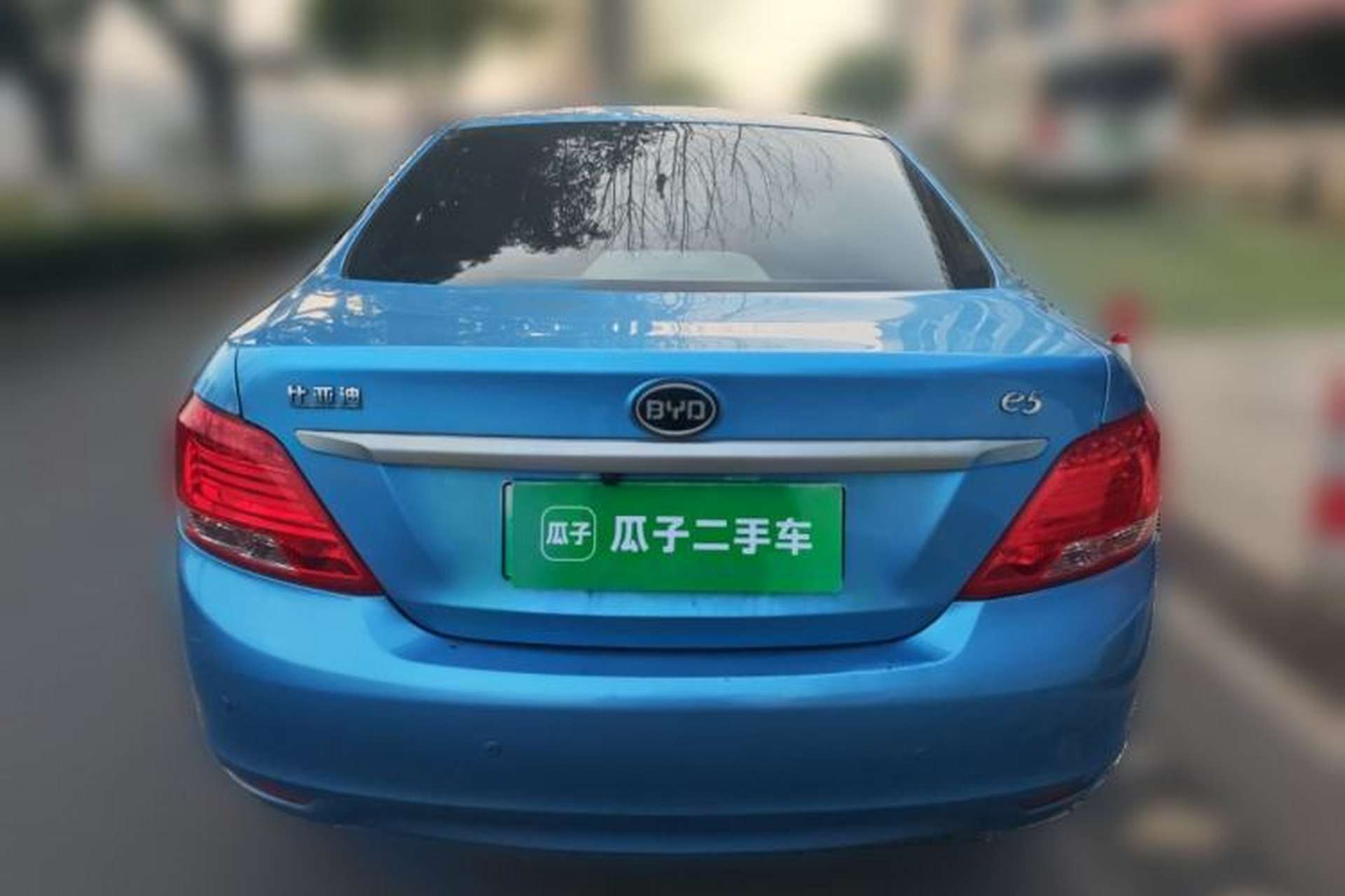 Used BYD e5 2018 Travel Edition Rear