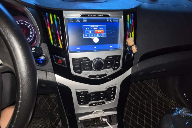 Used BYD e5 2018 450 Smart Connect Enjoyment Version Audio And AC Panel
