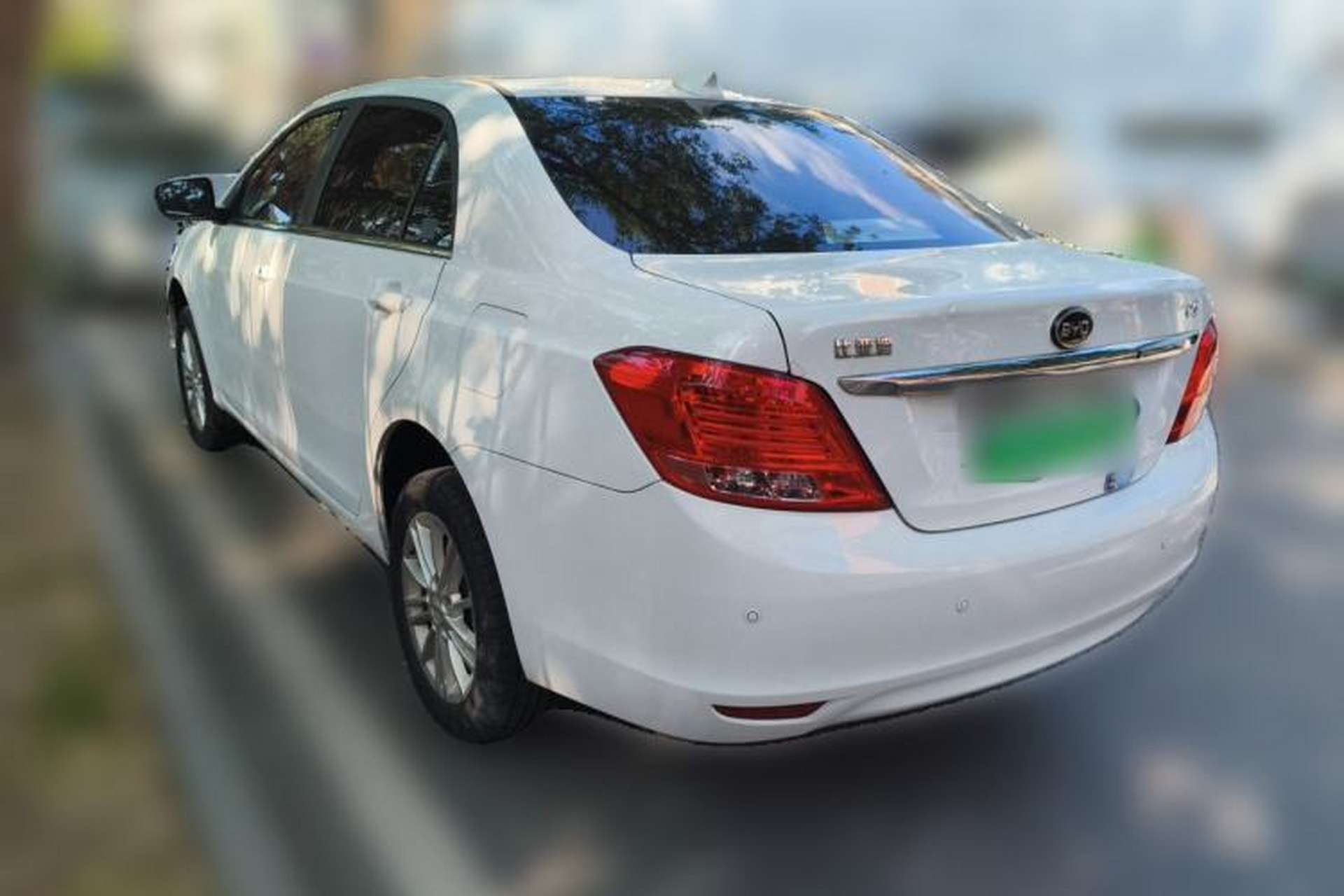 Used BYD e5 2018 450 Smart Connect Enjoyment Version Rear Left 45 Deg