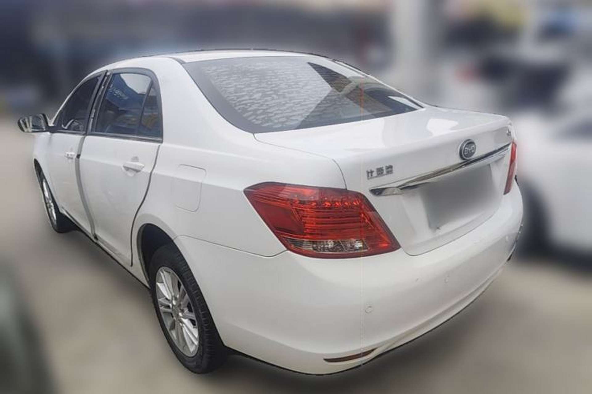 Used BYD e5 2018 Travel Edition Rear Left 45 Deg