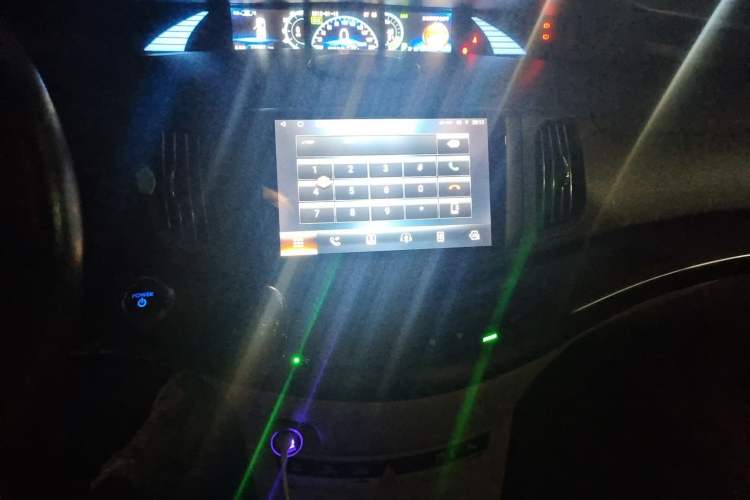 Used BYD e6 2014 Elite Edition Audio And AC Panel