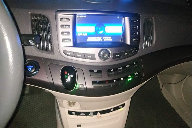 Used BYD e6 2014 Elite Edition Audio And AC Panel