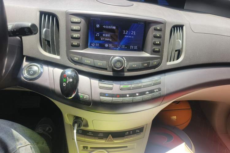 Used BYD e6 2016 400 Elite Edition Audio And AC Panel