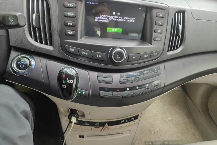 Used BYD e6 2016 400 Elite Edition Audio And AC Panel