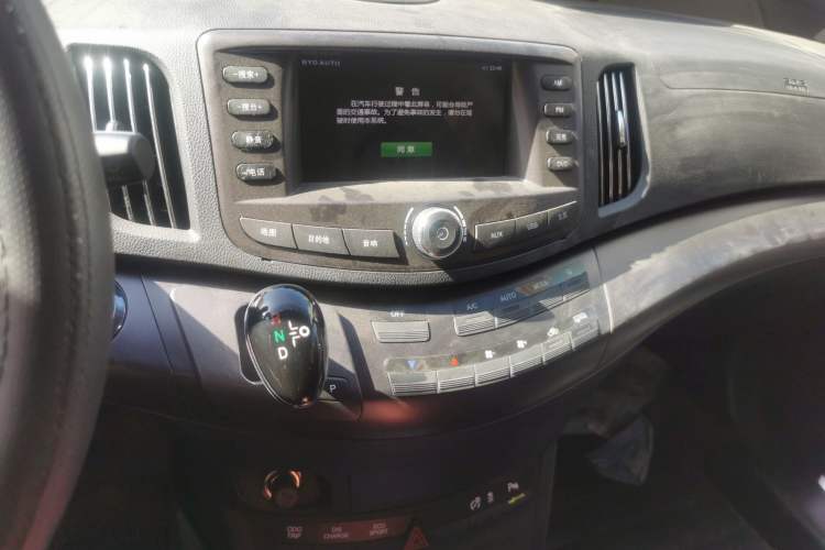 Used BYD e6 2016 400 Elite Edition Audio And AC Panel