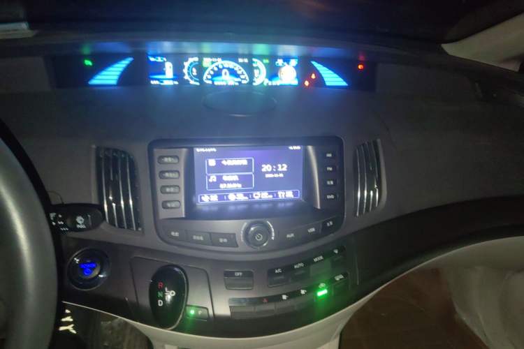 Used BYD e6 2016 400 Elite Edition Audio And AC Panel