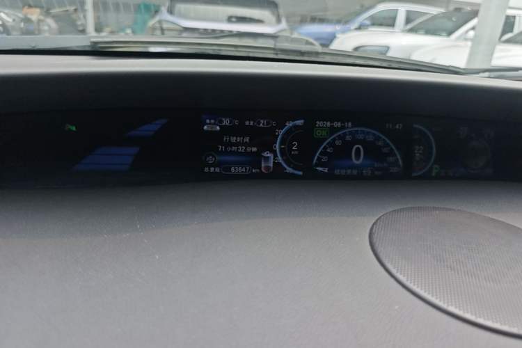 Used BYD e6 2016 400 Elite Edition Odometer Close Up