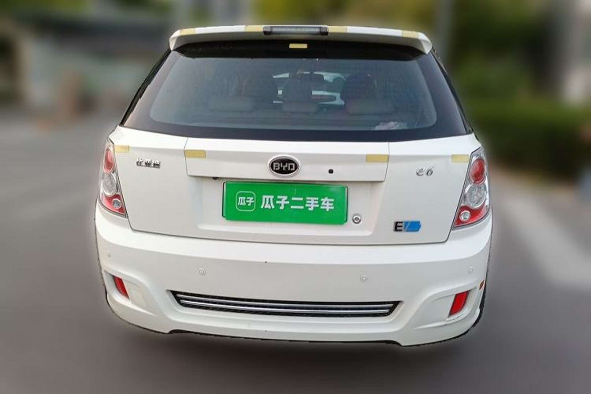 Used BYD e6 2016 400 Elite Edition Rear
