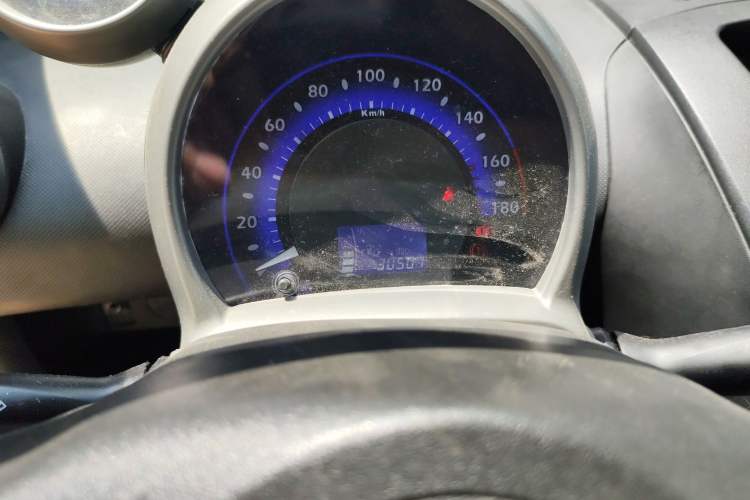 Used BYD F0 2008 1.0L Utility Version Odometer Close Up