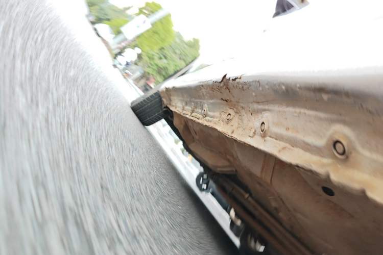 Used BYD F0 2010 Shangkui Patriotic Edition 1.0L Yuexue Model Chassis Rear Left