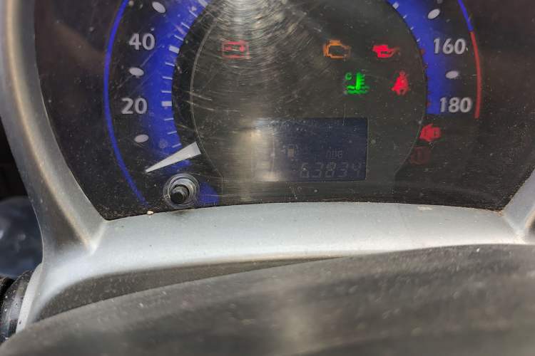 Used BYD F0 2010 Shangkui Patriotic Edition 1.0L XuanKu Model Odometer Close Up