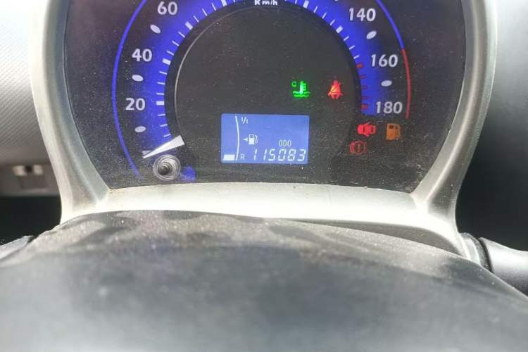 Used BYD F0 2010 Shangkui Patriotic Edition 1.0L XuanKu Model Odometer Close Up