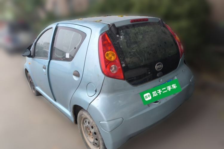 Used BYD F0 2010 Shangkui Patriotic Edition 1.0L XuanKu Model Rear Left 45 Deg