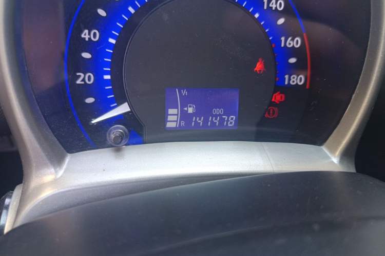 Used BYD F0 2011 Shangku Edition 1.0L XuanKu Model Odometer Close Up