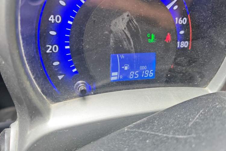 Used BYD F0 2011 Shangku Edition 1.0L XuanKu Model Odometer Close Up