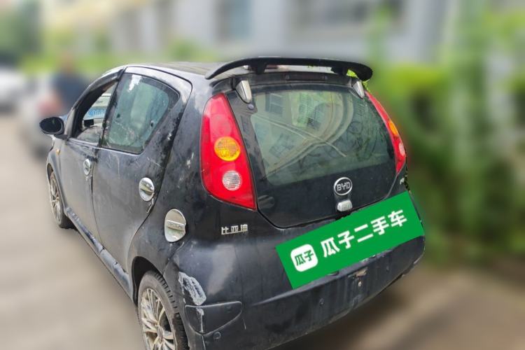 Used BYD F0 2011 Shangku Edition 1.0L XuanKu Model Rear Left 45 Deg