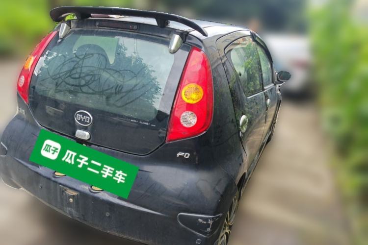 Used BYD F0 2011 Shangku Edition 1.0L XuanKu Model Rear Right 45 Deg