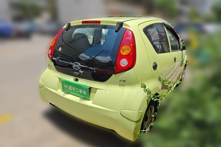Used BYD F0 2011 Shangku Edition 1.0L Yuexiu Model Rear Right 45 Deg
