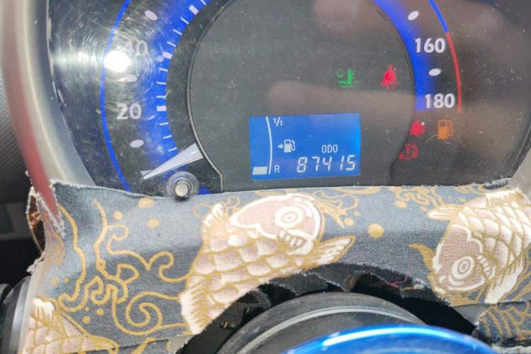 Used BYD F0 2011 Shangku Edition 1.0L XuanKu Model Odometer Close Up