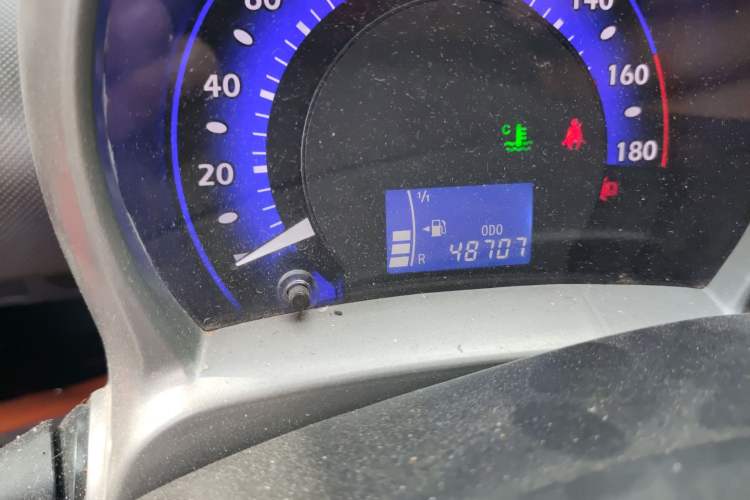 Used BYD F0 2011 Shangku Edition 1.0L XuanKu Model Odometer Close Up