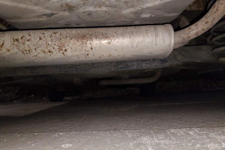 Used BYD F0 2011 Shangku Edition 1.0L XuanKu Model Chassis Rear