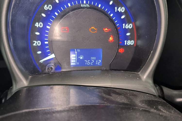 Used BYD F0 2011 Shangku Edition 1.0L XuanKu Model Odometer Close Up