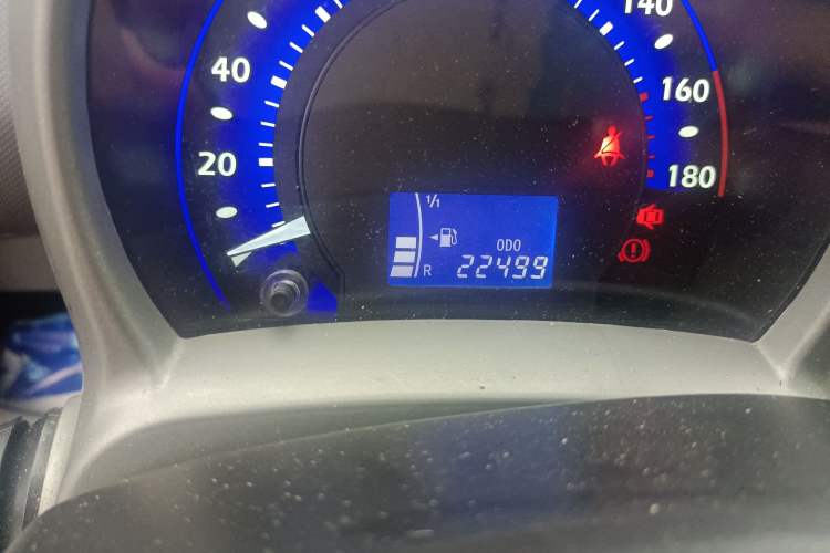 Used BYD F0 2012 1.0L XuanKu Trim Odometer Close Up
