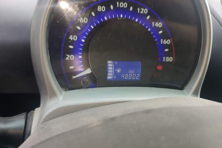 Used BYD F0 2012 1.0L Joyful Cool Model Odometer Close Up