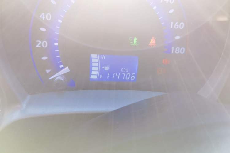 Used BYD F0 2012 1.0L XuanKu Trim Odometer Close Up
