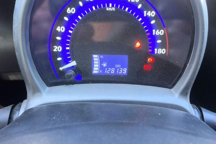 Used BYD F0 2012 1.0L XuanKu Trim Odometer Close Up